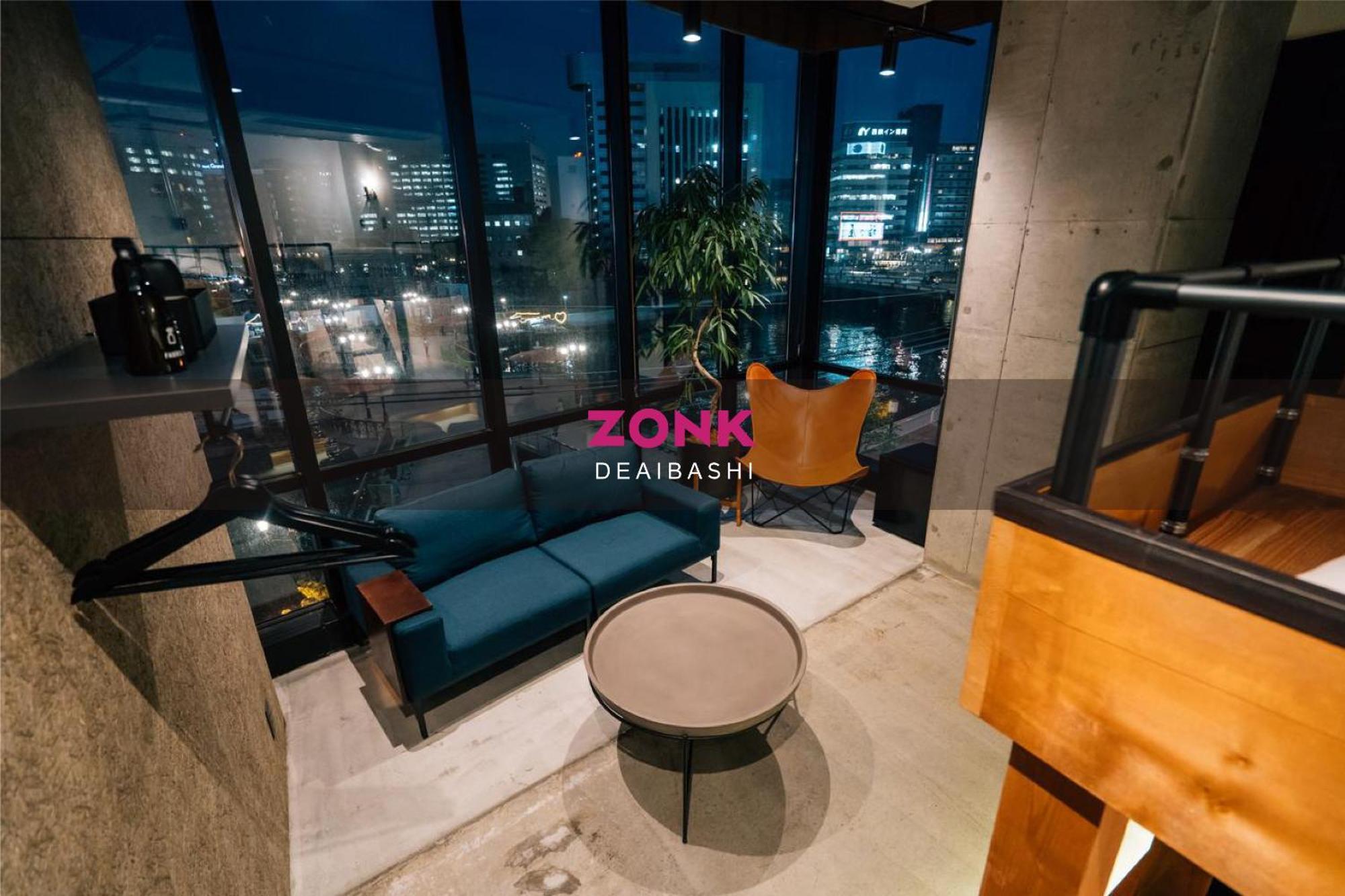 Zonk Hotel Nakasu-Deaibashi Фукуока Экстерьер фото